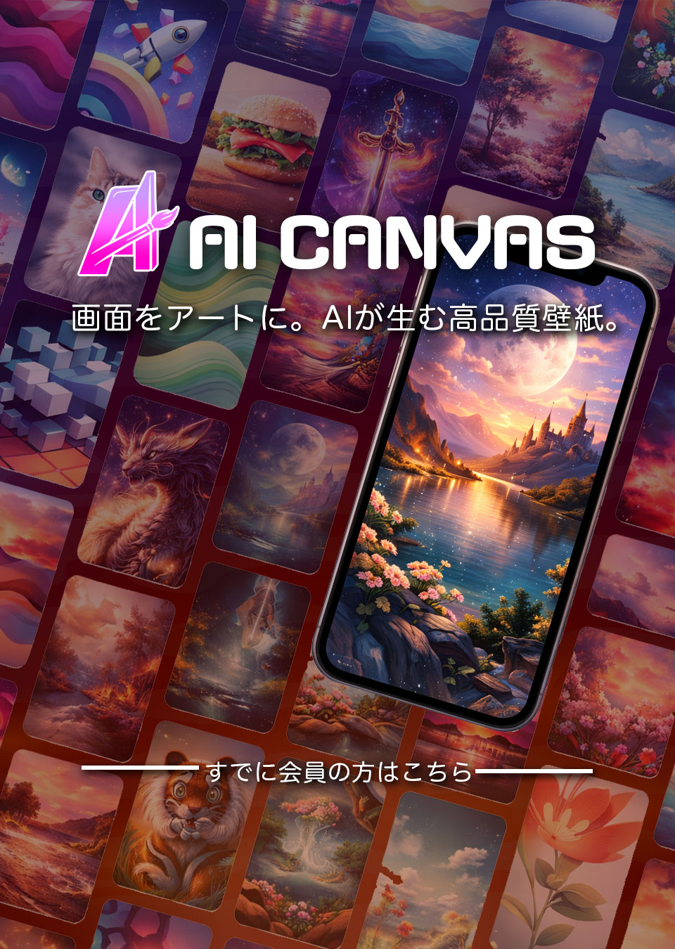 AI CANVAS ヒーロー画像